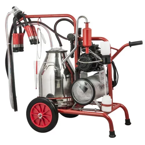 Machine Mobile Traite Simple Seau Simple Électrique 220V 50HZ3/4HP Essence OMEGA OMG-168,200LT/MI