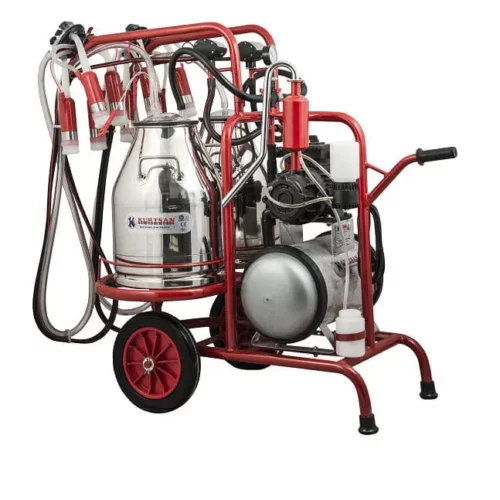 Machine Mobile Double Traite Double Seau 200LT Type Huile